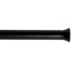 Umbra Chroma Tension Rod for Window, Adjustable 54″ to 90″, Black(Black)