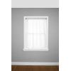 Umbra Chroma Tension Rod for Window, Adjustable 54″ to 90″, Black(Black)