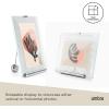 Umbra Chrome Glass Photo Frame 10 x 15/13 x 18 cm