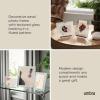 Umbra Chrome Glass Photo Frame 10 x 15/13 x 18 cm