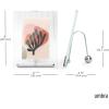 Umbra Chrome Glass Photo Frame 10 x 15/13 x 18 cm