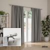 Umbra Cleo Curtain Rod, 36-66″, Black(Nickel)