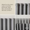 Umbra Cleo Curtain Rod, 36-66″, Black(Nickel)