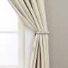 Umbra Curtain Holdback for Window Treatment Drapery Rod, Nickel(Silver/Nickel)
