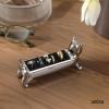 Umbra Dachsie Ring Holder – Gift for Weiner Dog Dachshund Doxie Lover – Jewelry Storage, Brass(Chrome)