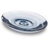 Umbra Droplet Dish Container for Bathroom-Acrylic Holder for Bath Sink-Nicely Fits Into Amenity Tray and Holds The Soap Bar Preventing It from Dirt and Ensures Zero Waste, Denim, Soap Dish(Denim)