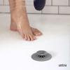 Umbra Flex Drain Stop/Hair Catcher, Black(Gray)