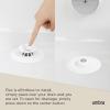 Umbra Flex Drain Stop/Hair Catcher, Black(White)