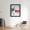 Umbra Frame for Displaying Documents, Diploma, Certificate, Photo or Artwork, 11 x 14 (floats 8-1/2 x 11), Black, 2 Count(11″ x 14″)