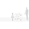 Umbra Hangup Display-DIY Frames Collage Set Includes Picture Wire Twine Cords, Wall Mounts and Clothespin Clips for Hanging Photos, Prints and Artwork, 32 x 40, White
