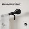Umbra Helix Curtain Rod, 42″-120″ Inch, Black