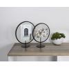 Umbra Infinity 4×6 Picture Frame, Unique Circular Photo Display for Desk or Wall, Black(4X6)