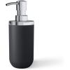 Umbra Junip Modern Resin Soap Pump, Chrome/Black (Pack of 2)