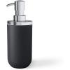 Umbra Junip Modern Resin Soap Pump, Chrome/Black (Pack of 2)