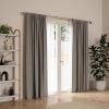 Umbra Midnight Black-Out Curtain Rod for Window, Works with All Room-Darkening Panels, Adjustable 42″ to 120″, Black(Nickel)