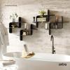 Umbra Montage Wall Shelf, Black(Black)