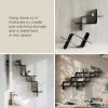 Umbra Montage Wall Shelf, Black(Black)