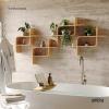 Umbra Montage Wall Shelf, Black(Natural)