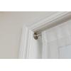 Umbra, Nickel Coretto 1/2-Inch Tension Drapery Rod for Window, 36 to 54-Inch, 244773-410-REM(Nickel)