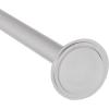 Umbra, Nickel Coretto 1/2-Inch Tension Drapery Rod for Window, 36 to 54-Inch, 244773-410-REM(Nickel)