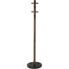 Umbra Pillar, Coat Rack, Black/Walnut(Black/Walnut)