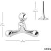 Umbra Rodeo Buddy Bottle Opener with Stand, Chrome(Rodeo)