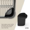 Umbra SINKIN Multi-USE Dish Rack Black(Black/Nickel)