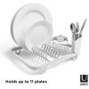 Umbra SINKIN Multi-USE Dish Rack Black(White/Nickel)