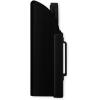 Umbra Saloon Hook – Wall-Mounted Fold-Out Hook Rack with 5 Retractable Hooks, Solid Beechwood, Space-Saving Modern Storage for Entryway, Bathroom & Bedroom – Natural(Black)