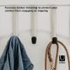 Umbra Schnook Steel Over-The-Door Multi-Hook – 5 Metal Hooks Measure 18″ x 8″ – Perfect for Hanging Robes, Towels, Shower & Bath Accessories – Keep Your Bathroom Organized and Neat(5 Hook (Pack of 6))