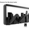 Umbra Skyline Wall Hook, Wall Hooks That Double as Wall Art, Black, Model Number: 318190-040(Black)