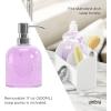 Umbra Sling Sponge Holder Sink Caddy with Dish Soap Dispenser Pump for Kitchen