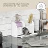 Umbra Sling Sponge Holder Sink Caddy with Dish Soap Dispenser Pump for Kitchen