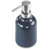 Umbra Step 13 oz (384 ml) Liquid Soap Pump Dispenser, Also Works with Hand Sanitizer, Easy to Refill, White(Denim)