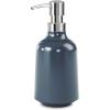 Umbra Step 13 oz (384 ml) Liquid Soap Pump Dispenser, Also Works with Hand Sanitizer, Easy to Refill, White(Denim)