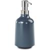 Umbra Step 13 oz (384 ml) Liquid Soap Pump Dispenser, Also Works with Hand Sanitizer, Easy to Refill, White(Denim)