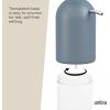 Umbra Touch Hand Soap Dispenser, Plastic Liquid Pump Bottle, Durable and Refillable for Bathroom or Kitchen Sink, Slate Blue(Slate Blue)