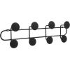Umbra Yook Over-The-Door Hook, 8-Hook, Black(8-Hook)