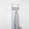 Umbra Yook Over-The-Door Hook, 8-Hook, Black(8-Hook)