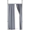 Umbra Anywhere Expandable Curtain Rod and Room Divider, White(Black)
