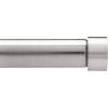 Umbra Cappa Adjustable Curtain Rod, Heavy Duty 1-1/4 Inch Diameter, 36 to 72 Inches, Nickel