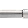 Umbra Cappa Adjustable Curtain Rod, Heavy Duty 1-1/4 Inch Diameter, 72 to 144 Inches, Nickel