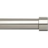 Umbra Cappa Curtain Rod, Includes 2 Matching Finials, Brackets & Hardware, 36 to 66-Inches, Gold(Nickel)