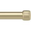 Umbra Cleo Curtain Rod, 36-66″, Black(Gold)