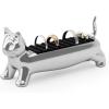 Umbra Dachsie Ring Holder – Gift for Weiner Dog Dachshund Doxie Lover – Jewelry Storage, Brass(Chrome)