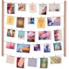Umbra Hangit Photo Collage Fame – DIY Picture Hangers, Collage Picture Frames for Wall, 26×30, White(Natural)