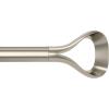 Umbra Loop 1-Inch Diameter Curtain Rod (42 to 120-Inch, Eco-Friendly Nickel)(Nickel)