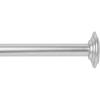 Umbra, Nickel Coretto 1/2-Inch Tension Drapery Rod for Window, 36 to 54-Inch, 244773-410-REM(Nickel)