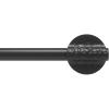 Umbra Odyssey Decorative Drapery Rod, 42″-120″ Inch, Black