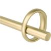 Umbra Ringlet Curtain Rod for Window, Adjustable 42″ to 120″, Gold(Gold)